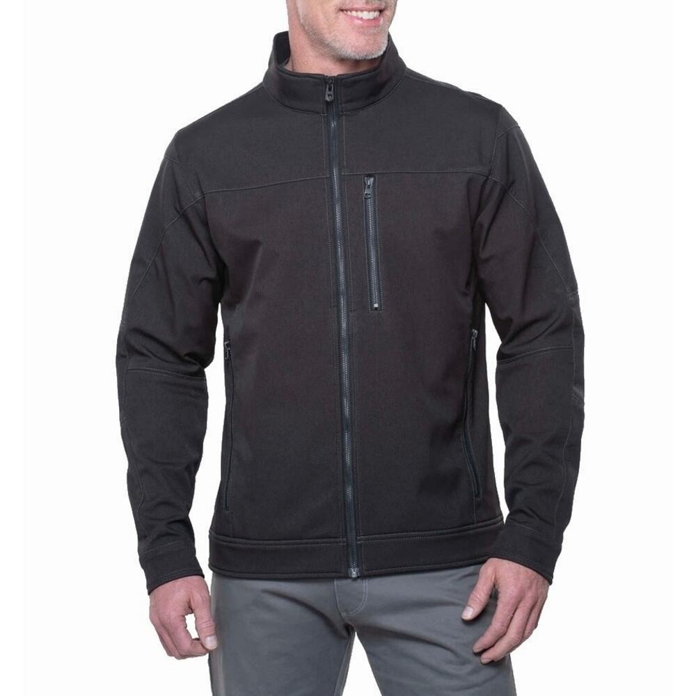 Kuhl Gotham Black Gray Impakt Jacket Mens Size M